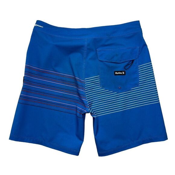 Hurley Boardshorts Men's 29 Blue Summer Beach Pool Surf Performance Swim Trunks - Picture 6 of 13